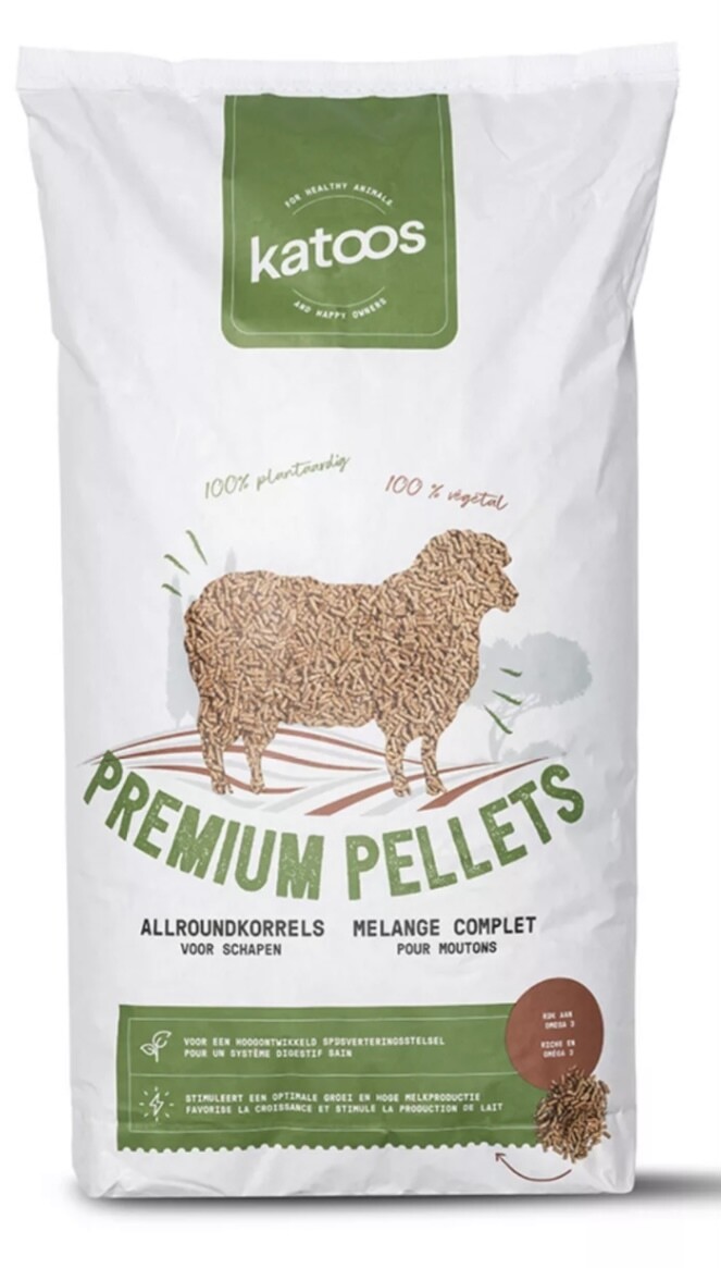 Katoos Schapen Korrel 18 kg
