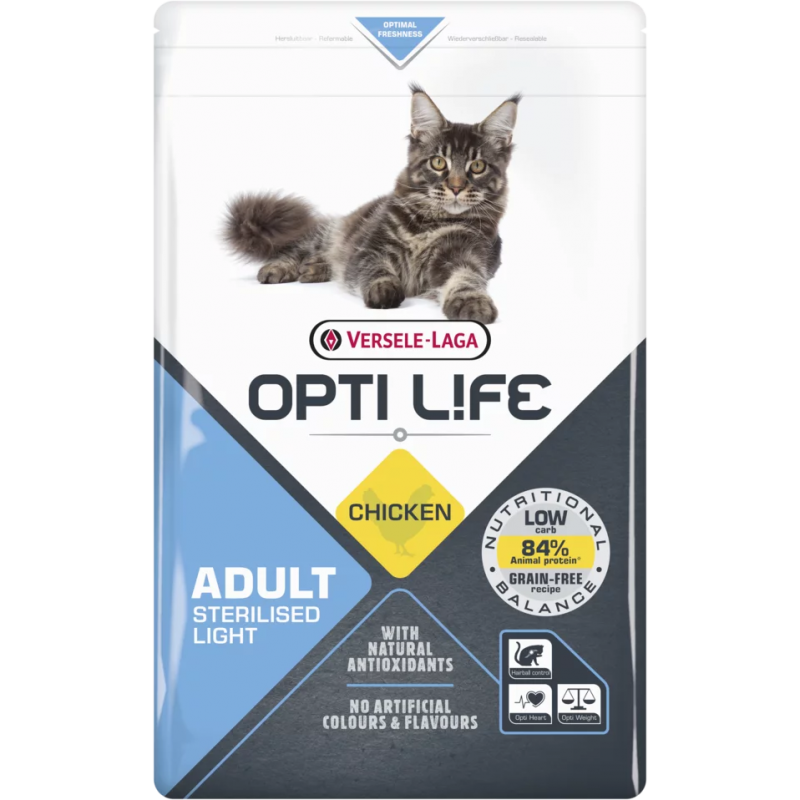 opti life adult steri/ light  2,5 kg