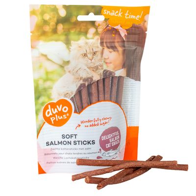 Zachte zalmsticks 50 gr