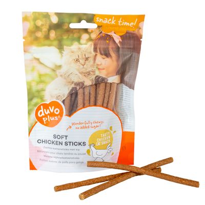 Zachte kippensticks 50 gr