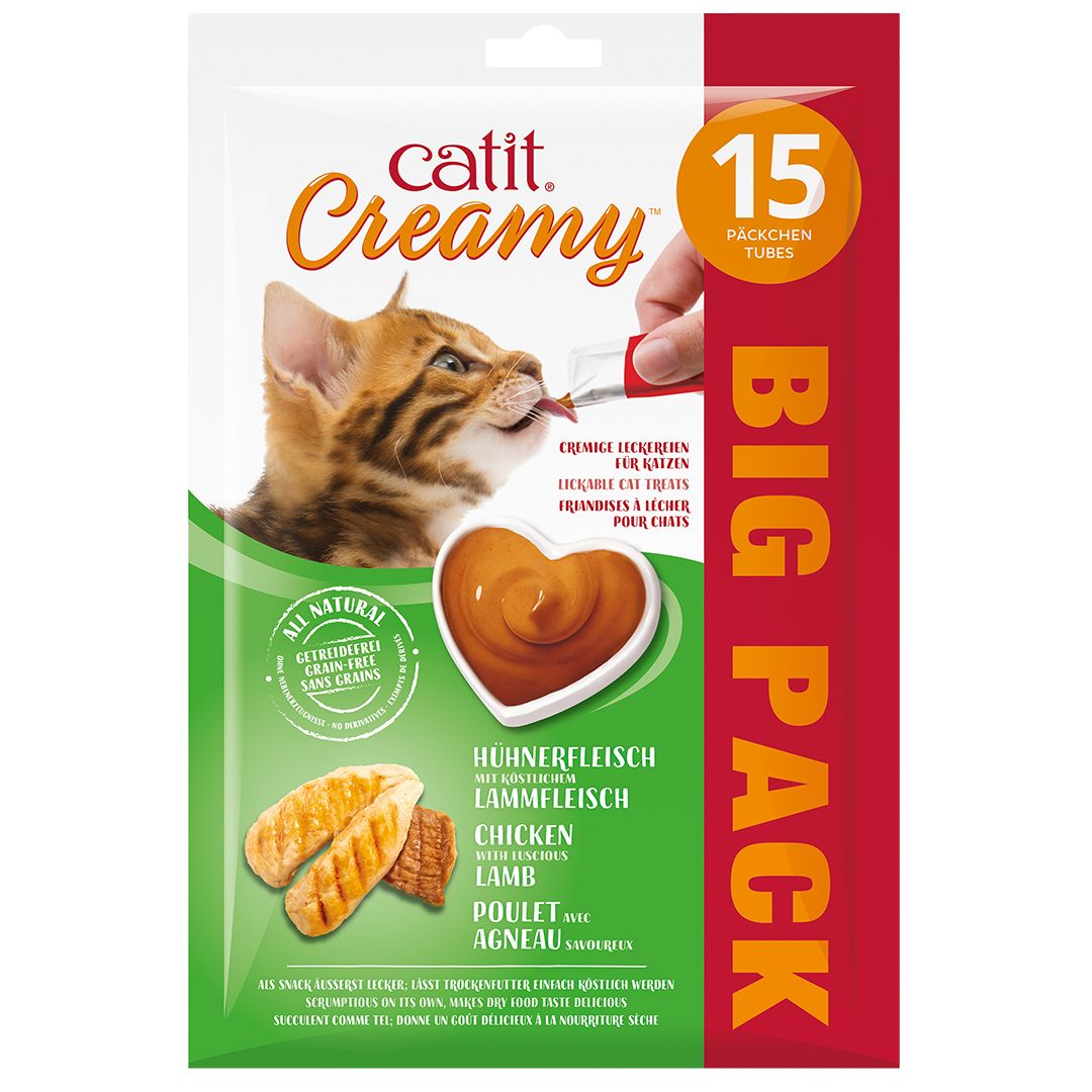 Ca creamy kip en lam 15 x 10 gr