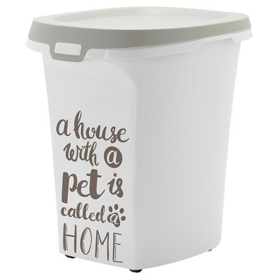 Voedsel container trendy story grijs 38 L