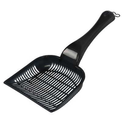 Compact cat litter scoop zwart