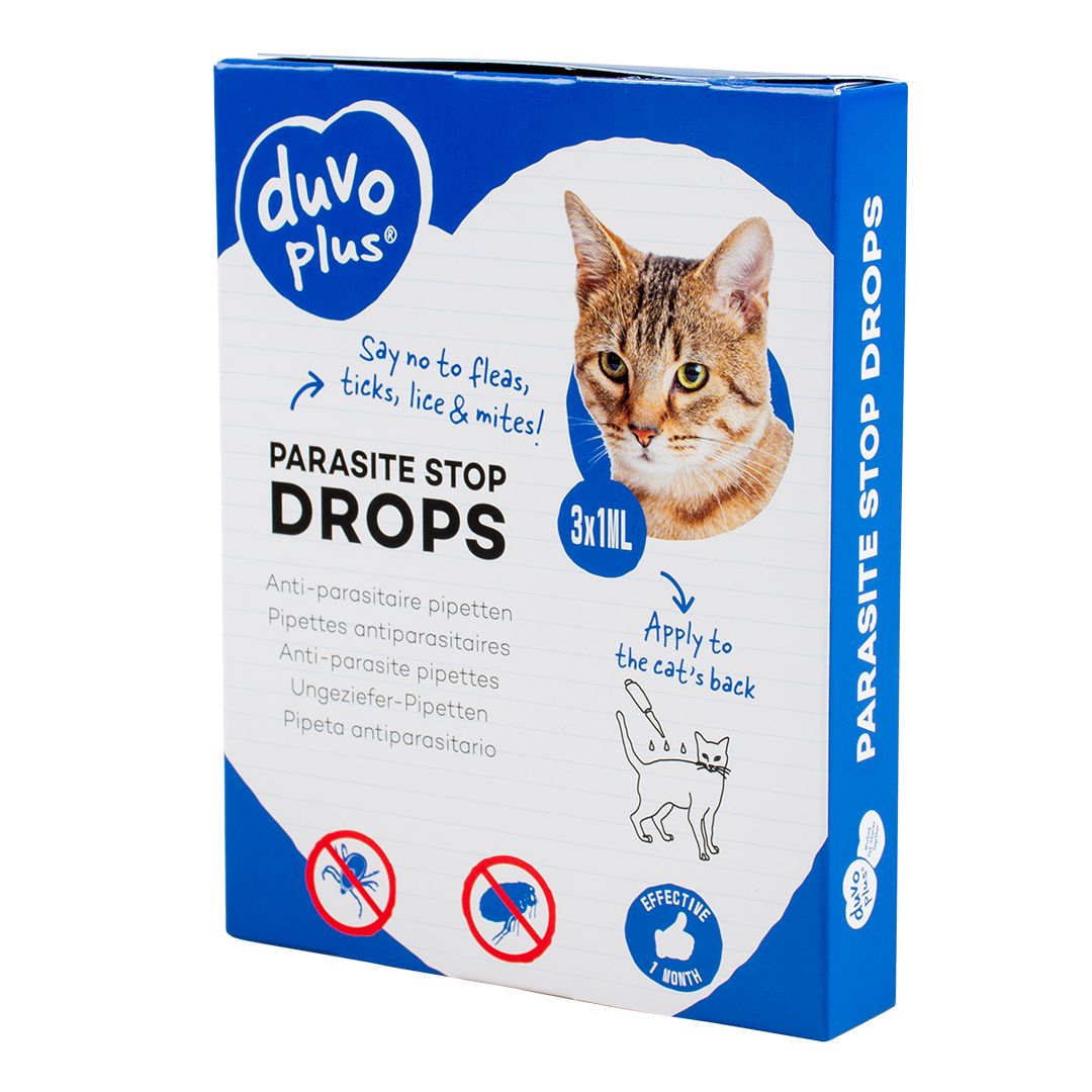 Anti-parasitaire druppels katten
