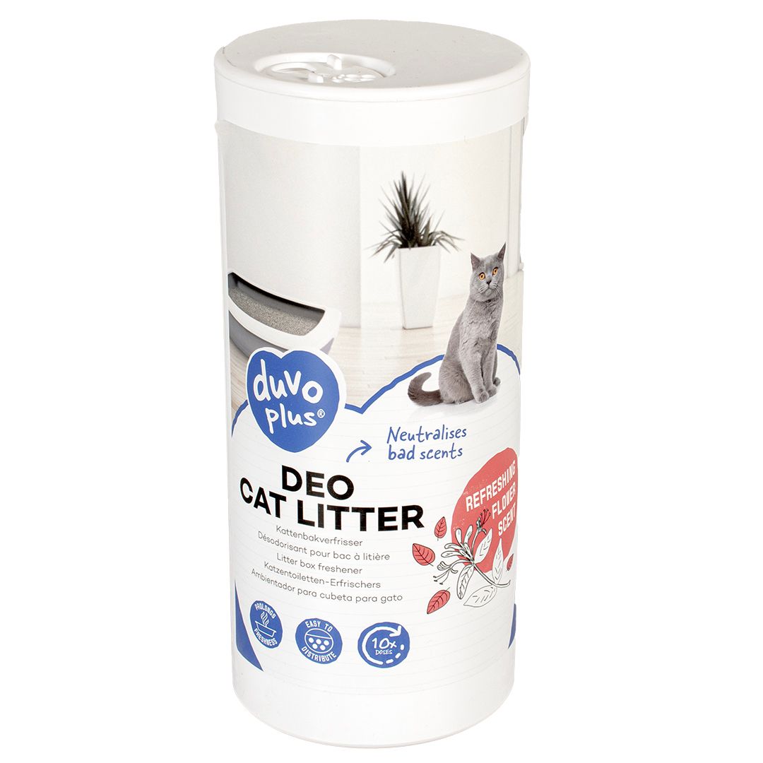 Kattenbakverfrisser bloemengeur