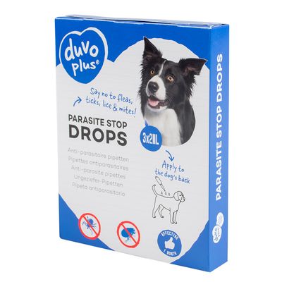 Anti-parasitaire druppels honden