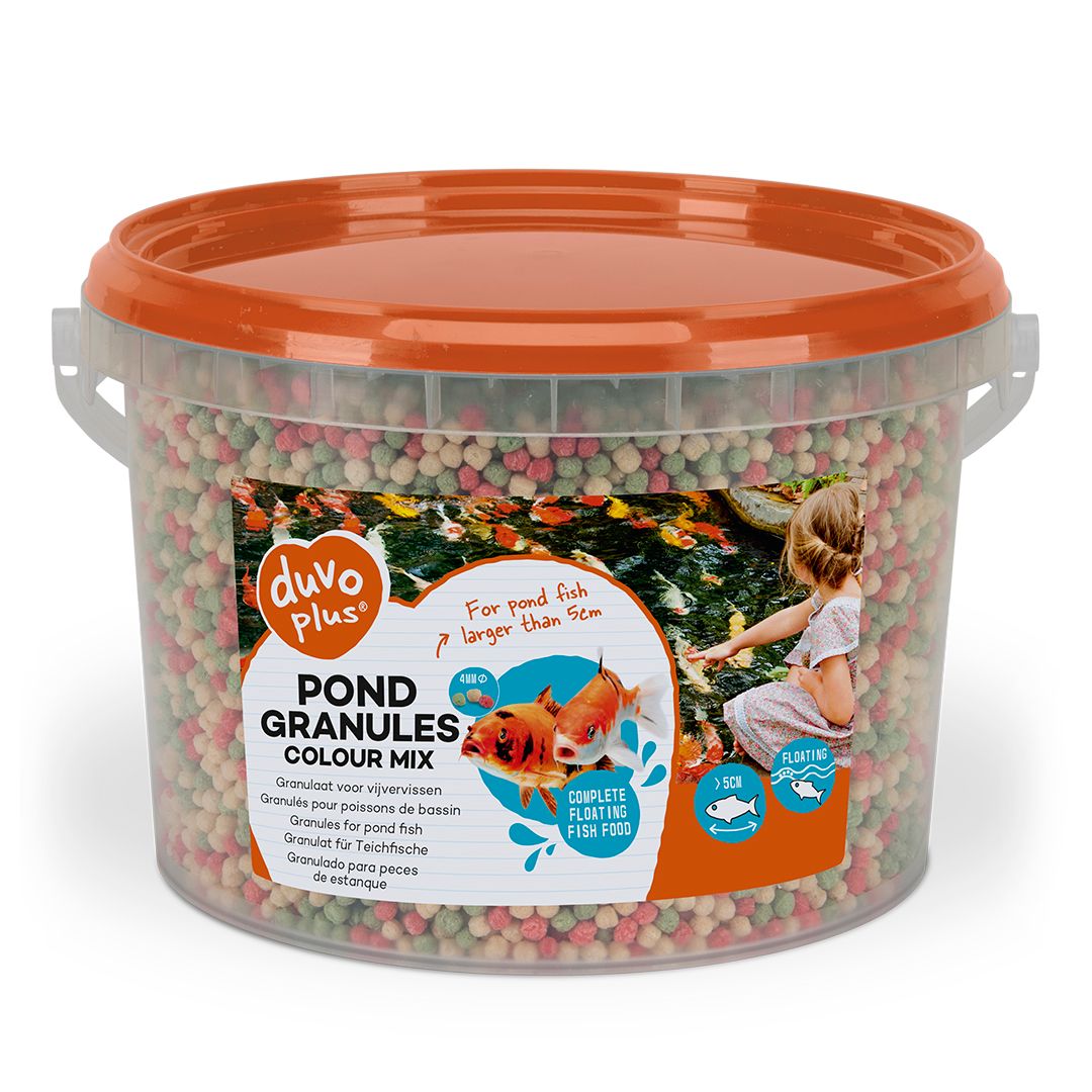 Vijverkorrels kleurmix 3L