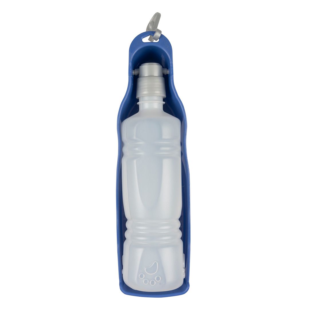 Reis drinkfles blauw
