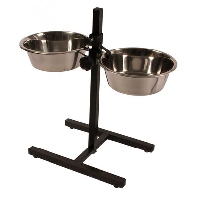 Twin feeder h-stander + kommen  XL