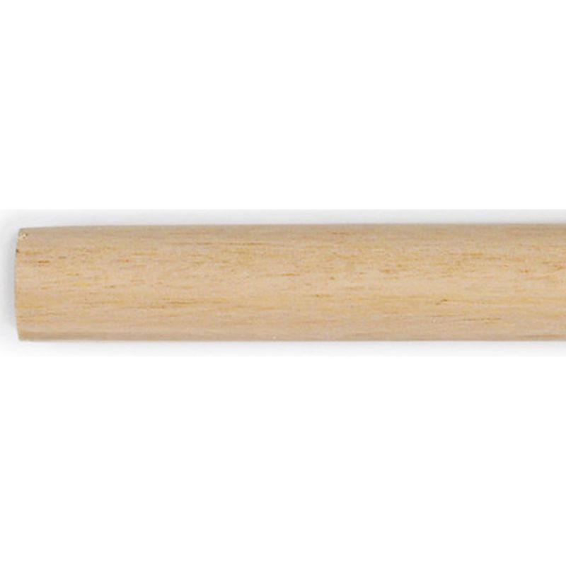 ZITSTOK HOUT 12MM RAMIN 130CM
