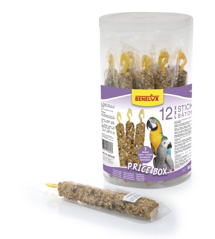PRICE BOX 12 CRACKERS XXL PAPEGAAI