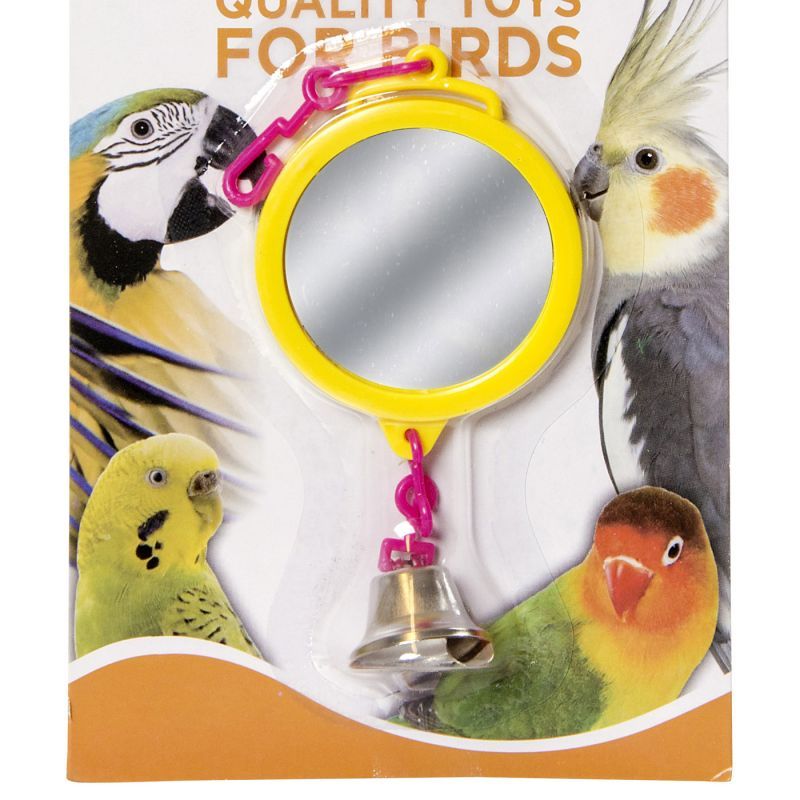 PLASTIC SPIEGEL MET BELLETJE