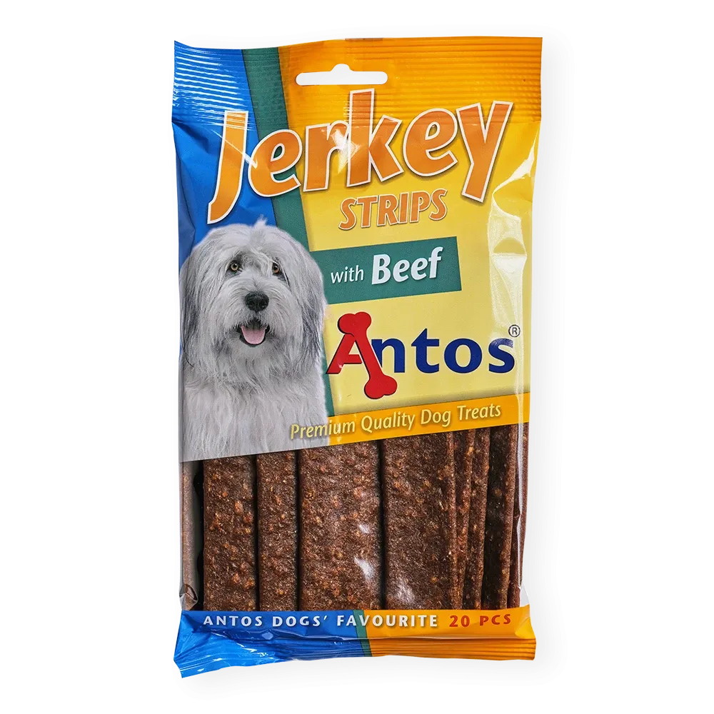Jerkey Strips Rund 20 stuks
