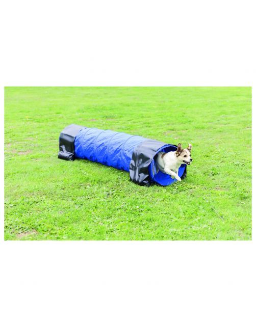 Trixie Dog Activity Agility Tunnel - Hondensport - 200x40 cm Blauw