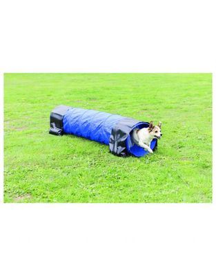 Trixie Dog Activity Agility Tunnel - Hondensport - 200x40 cm Blauw