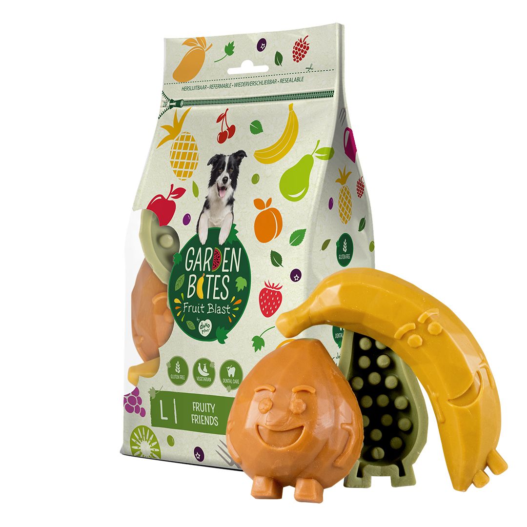 Garden Bites Fruity friends 3 STUKS L