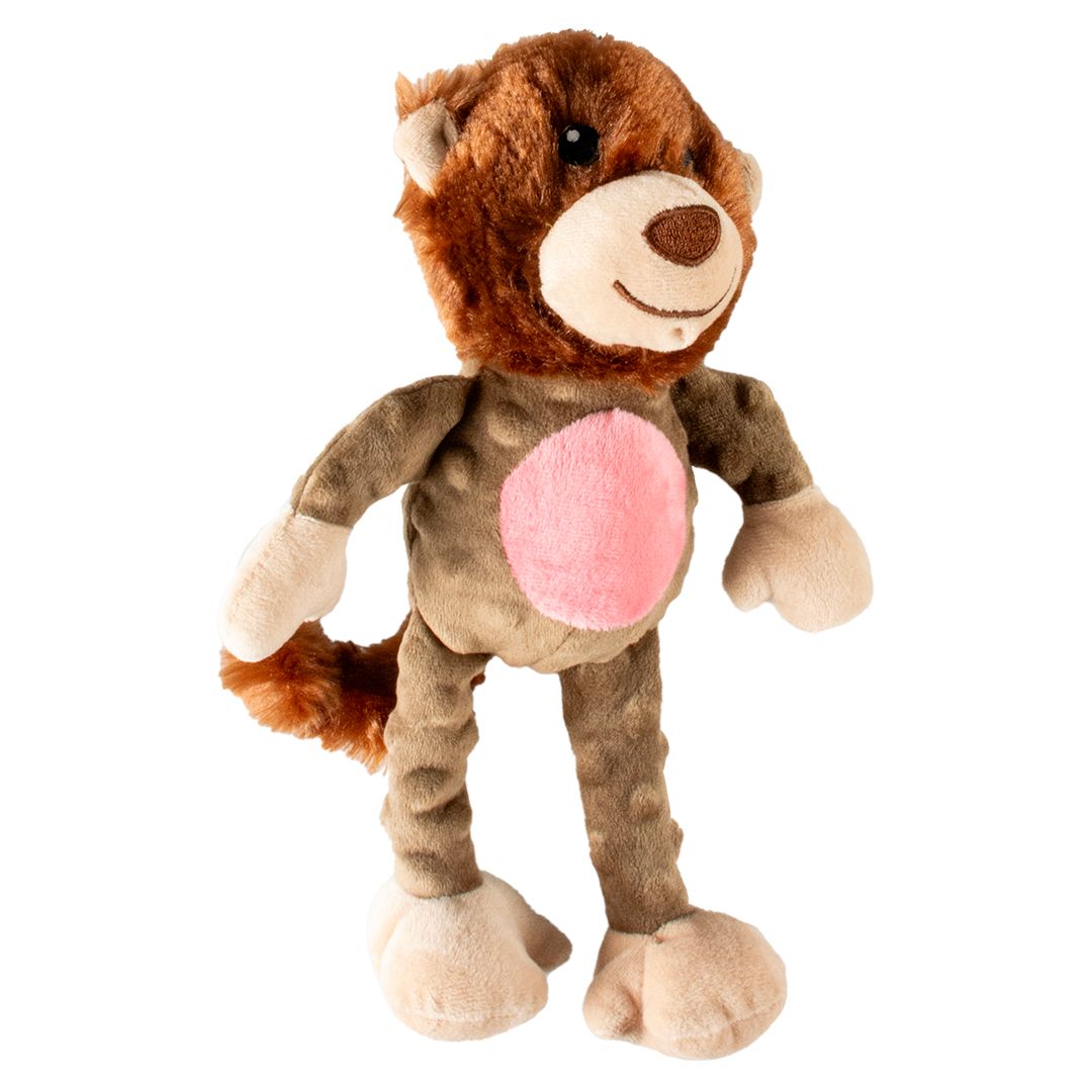 Pluche Beer crackle Bruin