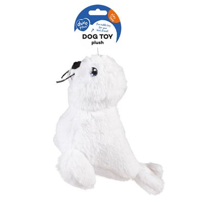 Pluche zeehond cuddle Wit