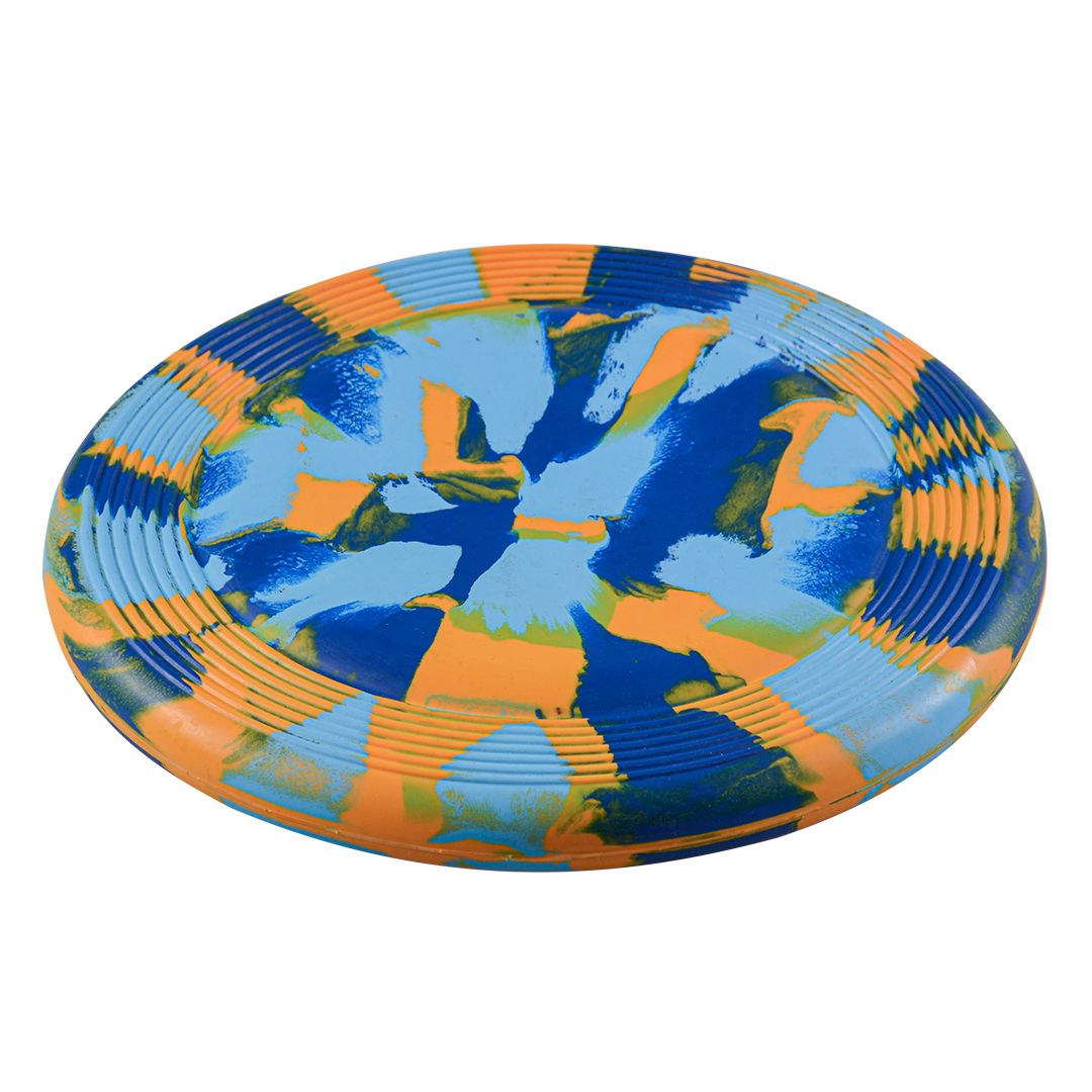 Rubber frisbee Smash Meerkleurig S