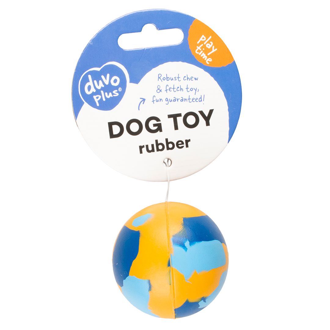 Rubber bal Smash Meerkleurig S