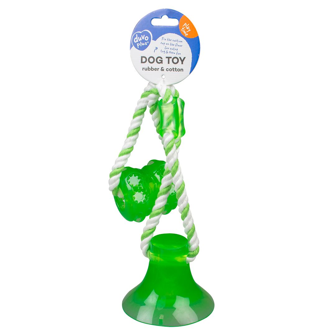 Tug `n chew toy Groen