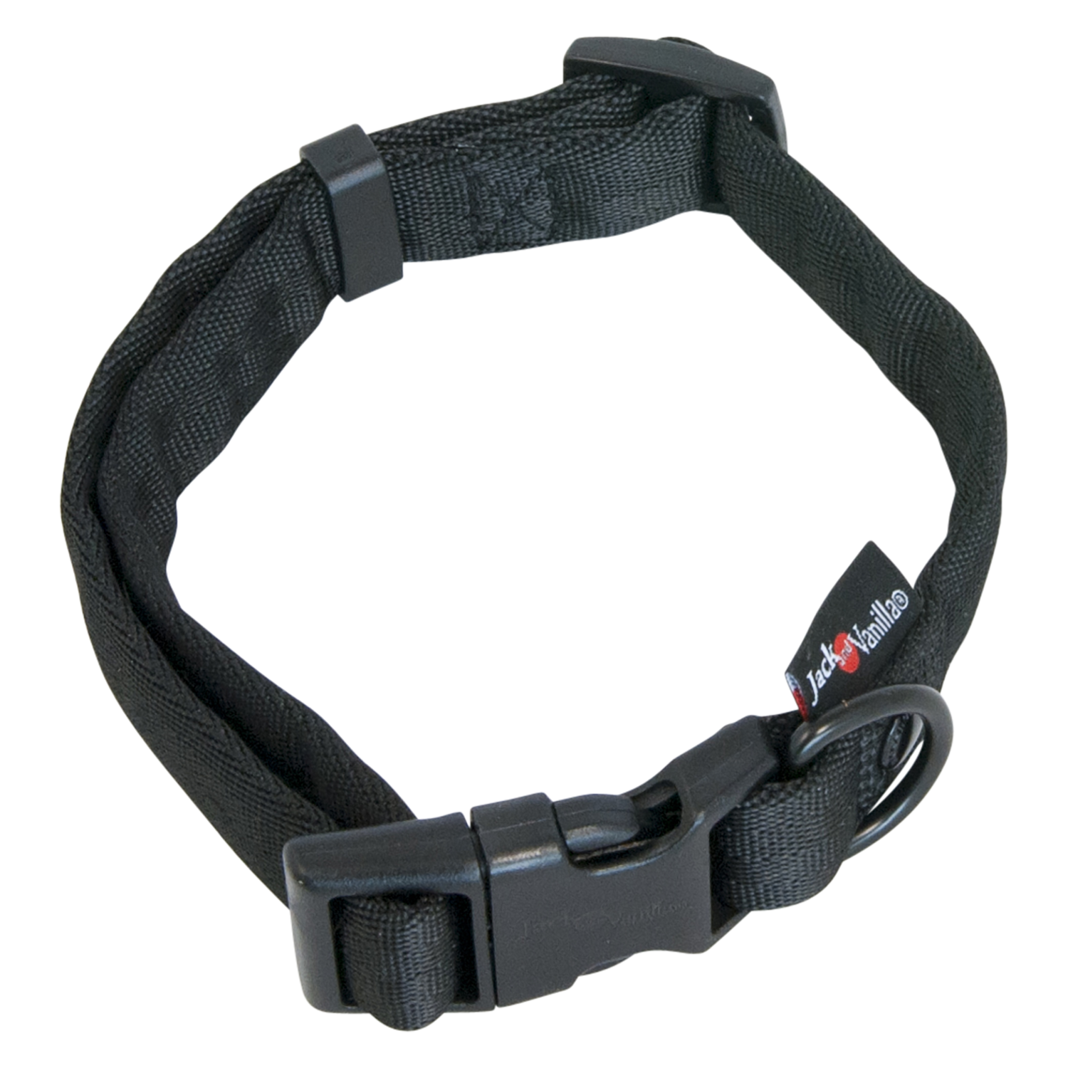 NYLON Hondenhalsband Zwart