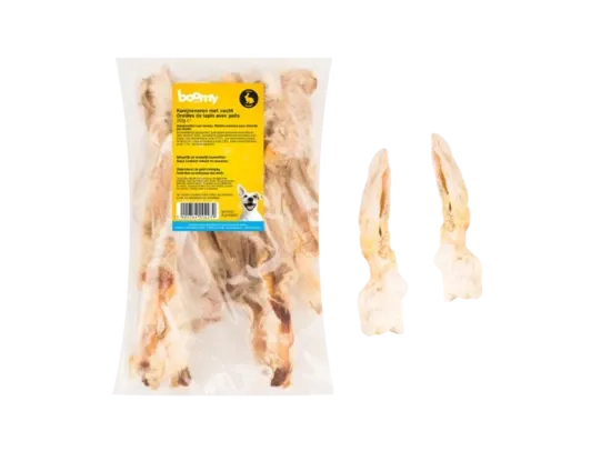 Konijnenoren met vacht