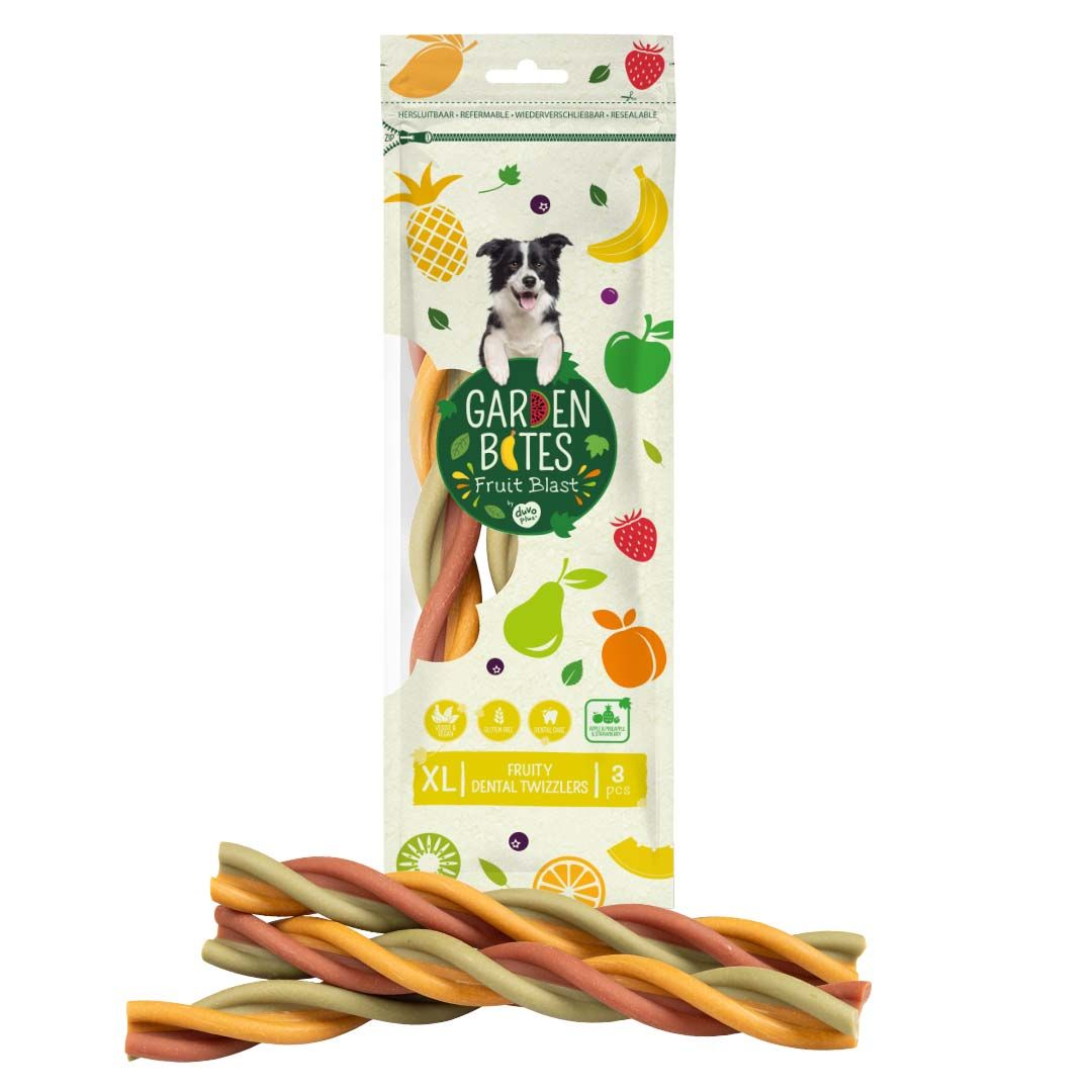 Garden Bites Fruity dental twizzlers