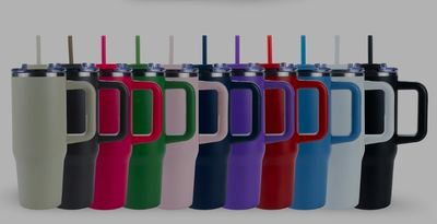 30 oz poedergecoate Big Swig-tumbler