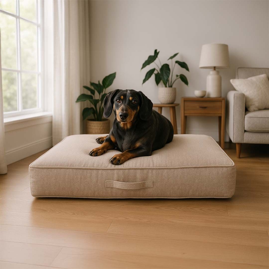 Matras Duratex ortho springveren Beige  XL-120x80x14cm