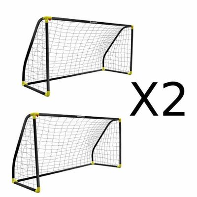 Set of 2 football goals Ociotrends 180 x 91 x 120 cm