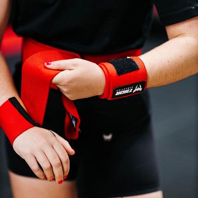 Wrist Wraps | Rood | 60cm