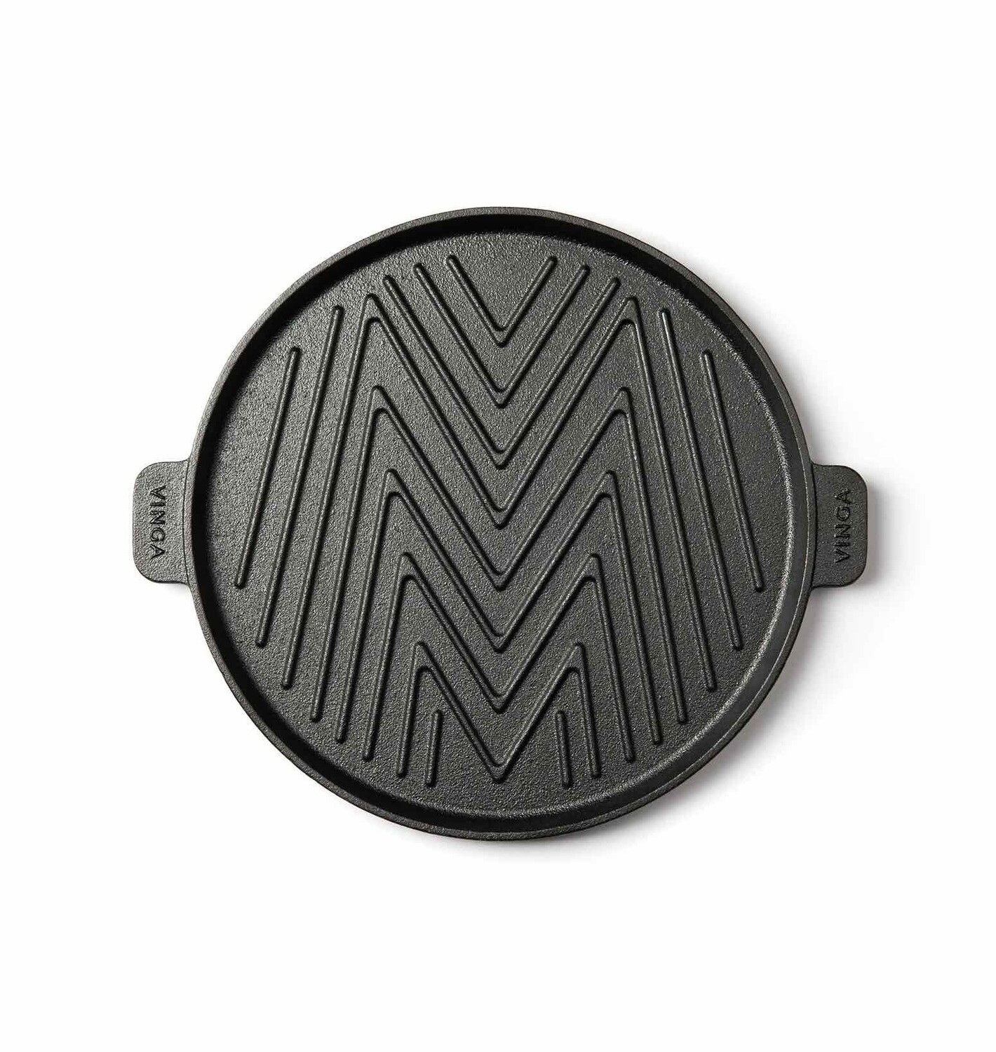 Monte raw ronde barbecueplaat