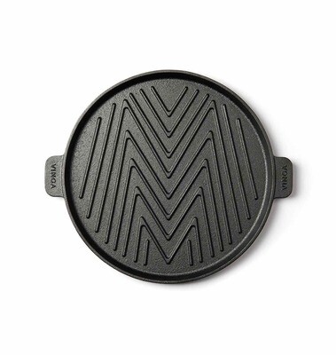 Monte raw ronde barbecueplaat