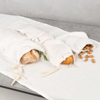 Hemp bread bag | off white