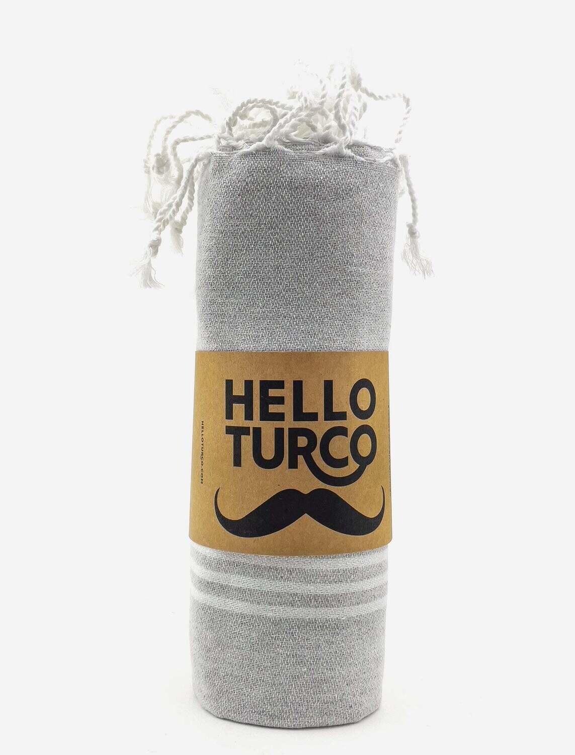 Beach Boys Light Gray Turkish Towel
