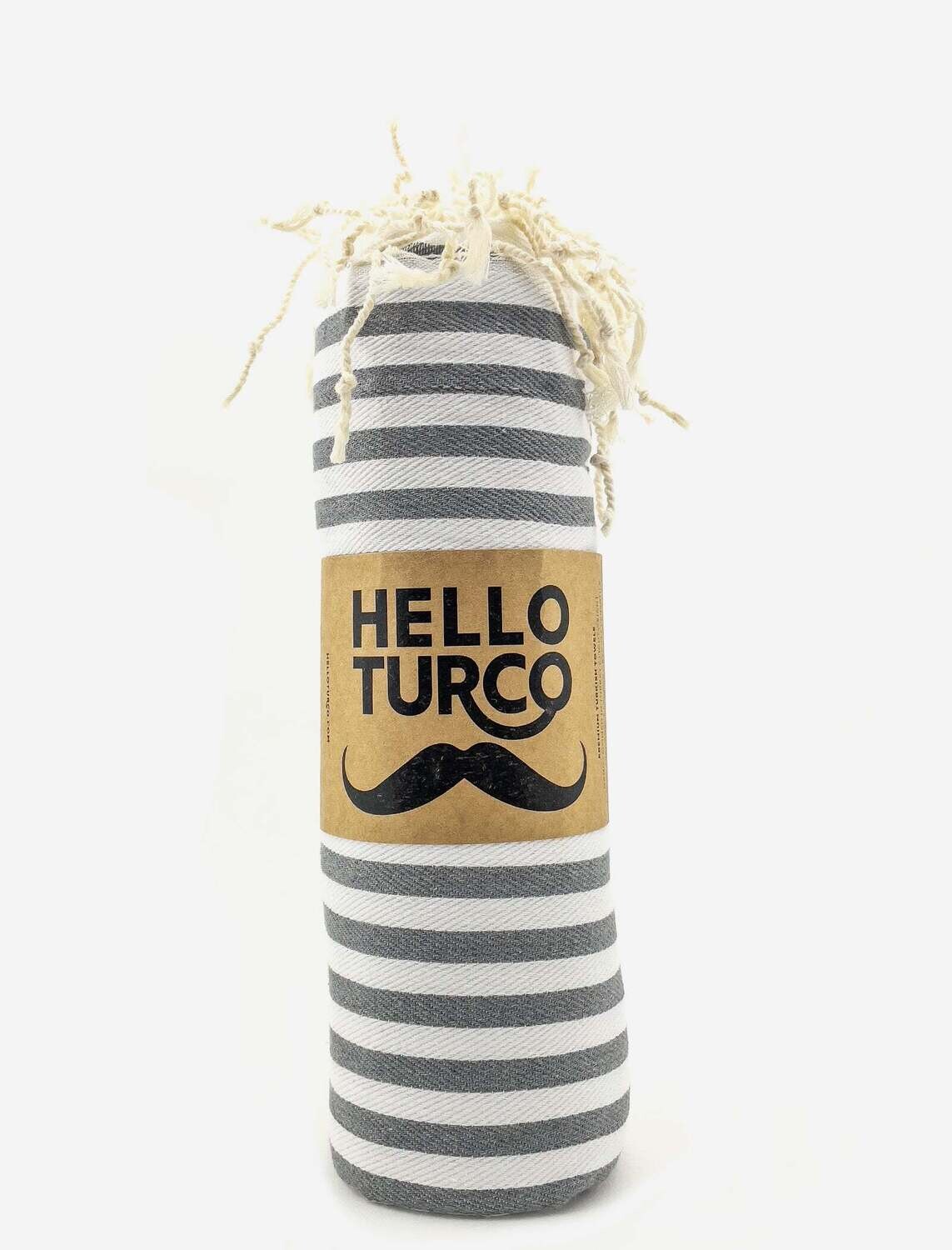 Cool Gray Turkish Towel