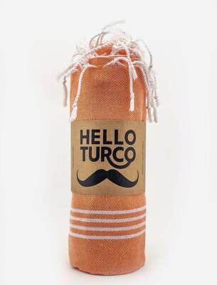 Beach Boys Blood Orange Turkish Towel