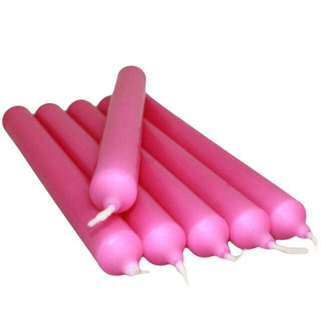 Fuchsia Dinner Candles 5st.