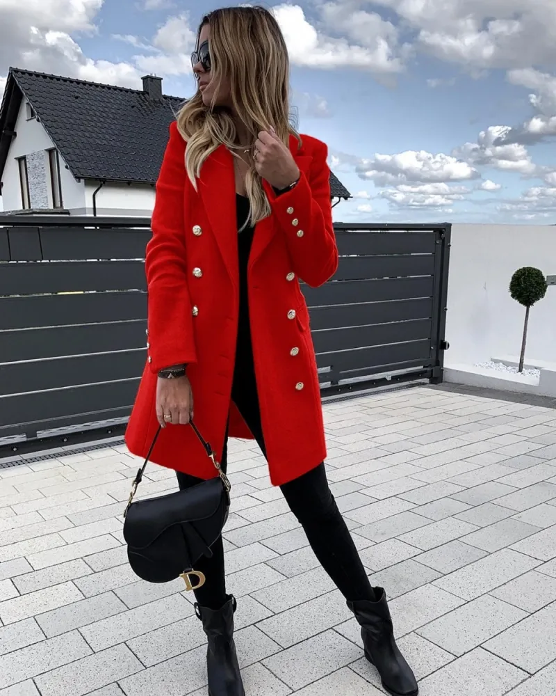 coat red