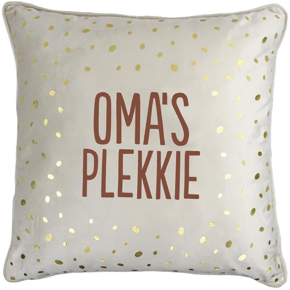 Sierkussen - Oma's Plekkie 45x45