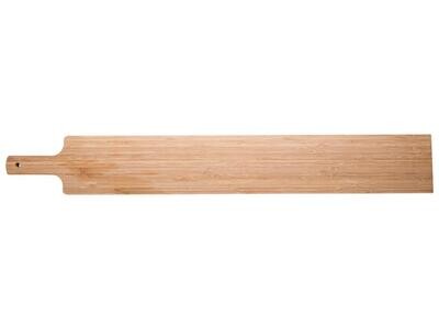 Bamboe serveerplank 90x12,5cm Wit
