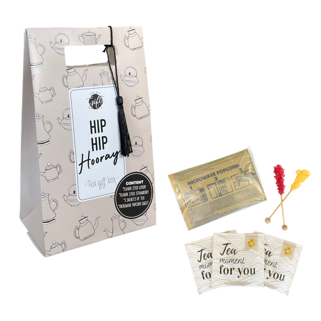 Tea gift box - Hip hip hooray