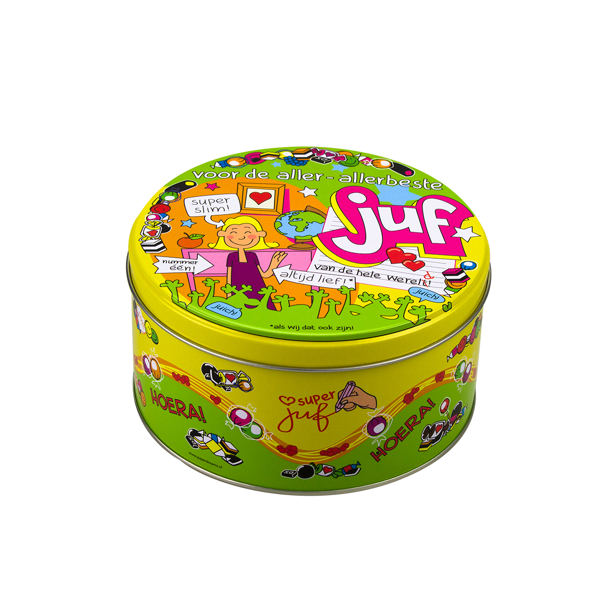 Snoeptrommel - Juf Multi colour