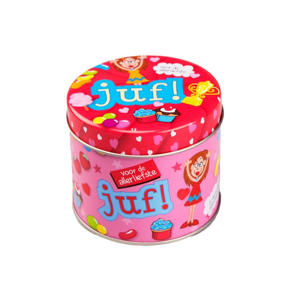Snoepblikjes - Juf Multi colour