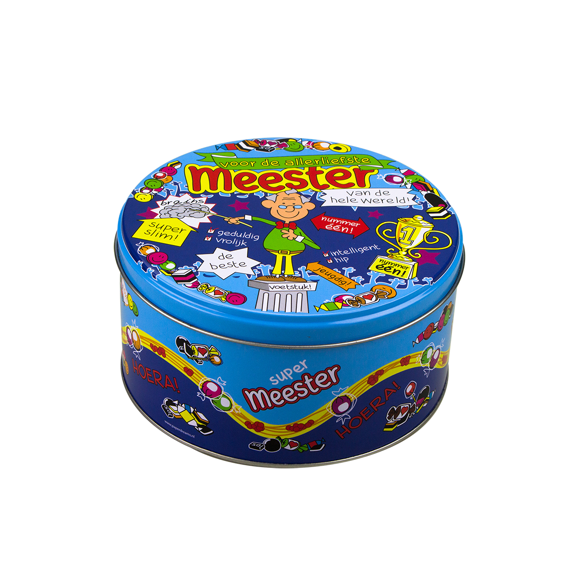 Snoeptrommel - Meester Multi colour
