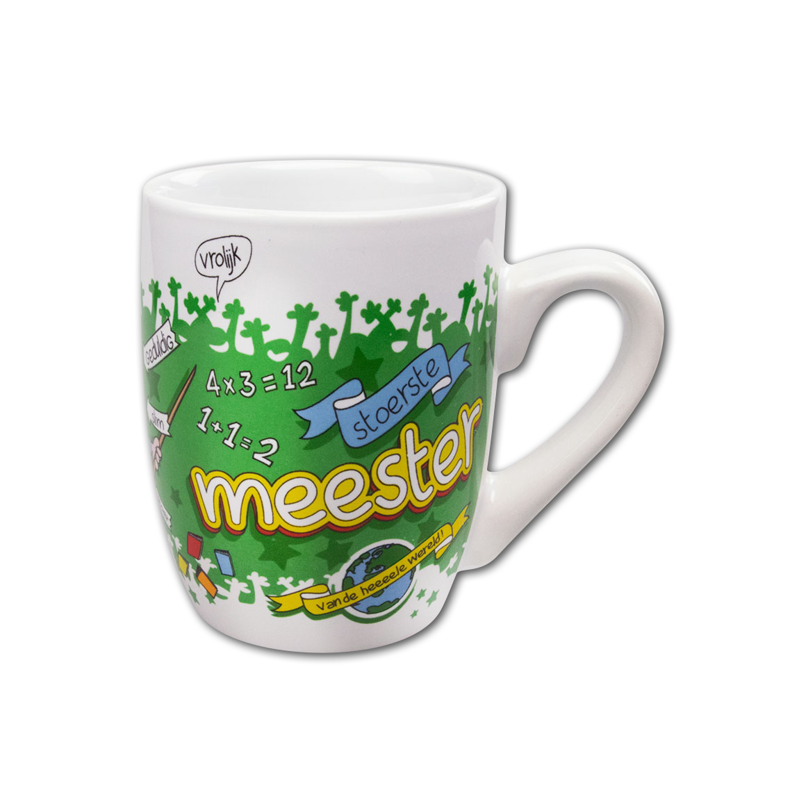 Cartoonmok Meester 2 Multi colour