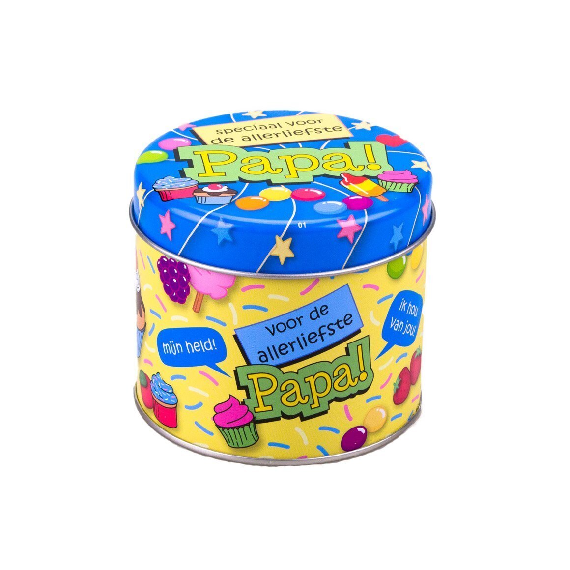 Snoepblikjes - papa Multi colour