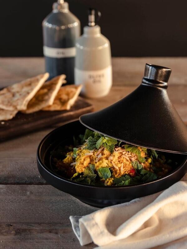 Tajine ø22x15,8cm Zwart