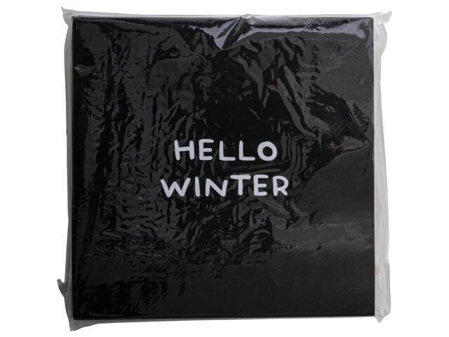 Servetten&#39;Hello Winter&#39;16x16cm 20st
